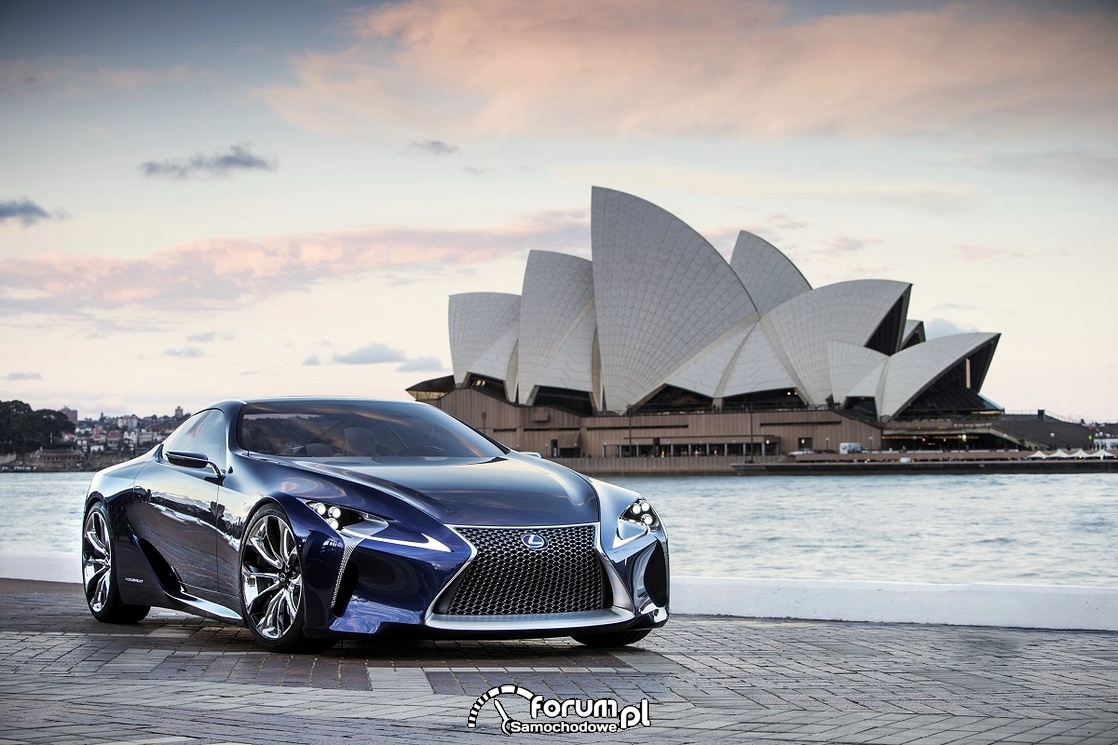 Lexus LF-LC Blue, 2012 rok, model koncepcyjny