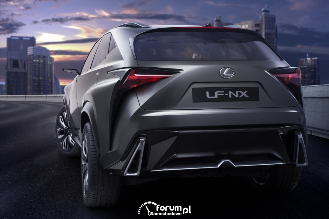 Lexus LF-NX, tył