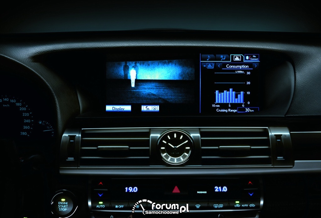 Lexus LS 600 NightView Display