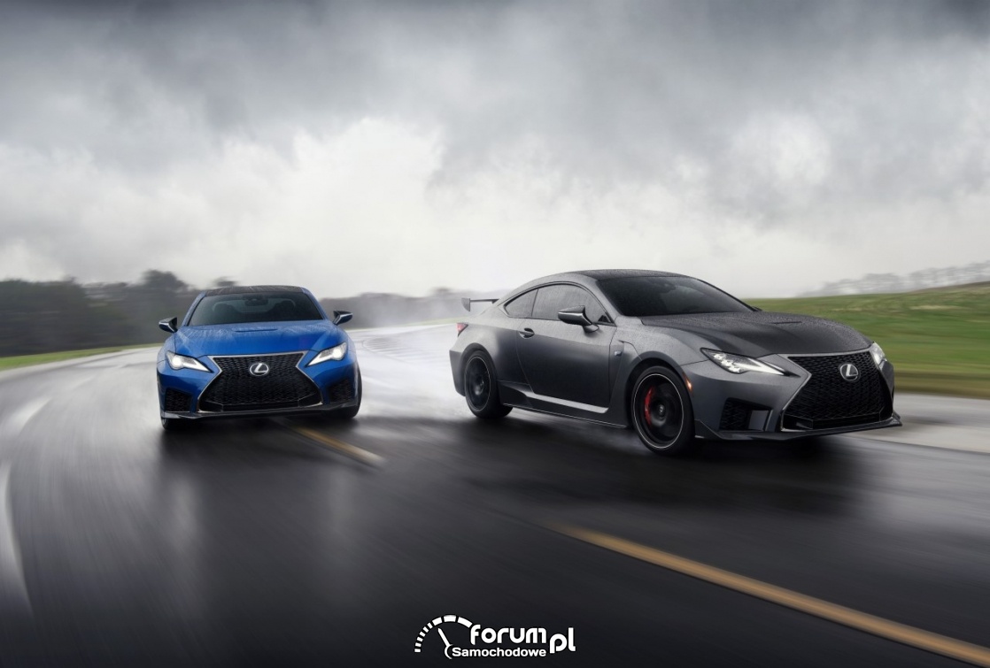 Lexus RC F vs RC F - Track Edition