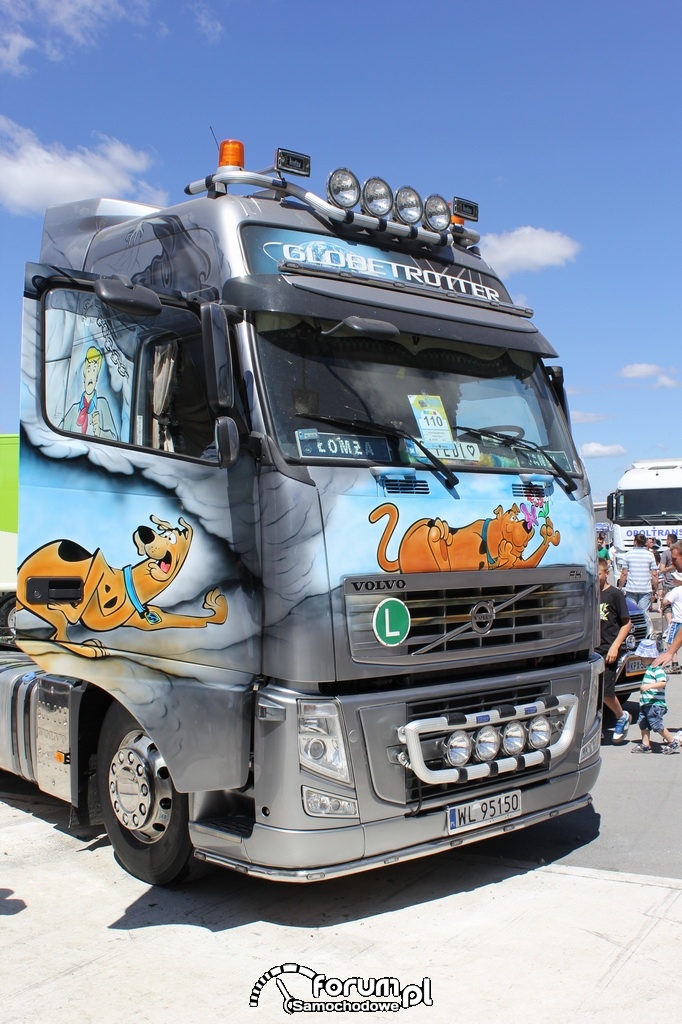 Aerografia - Scooby Doo, Volvo FH