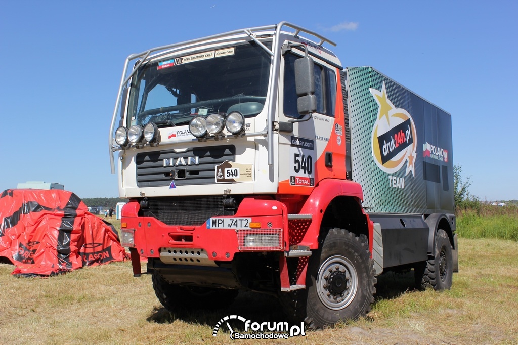 Man TGA 18.480, Grzegorz Baran, Dakar