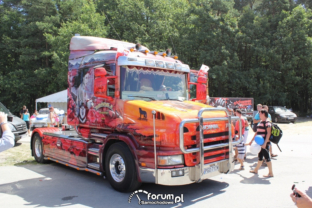 Scania R500, aerografia