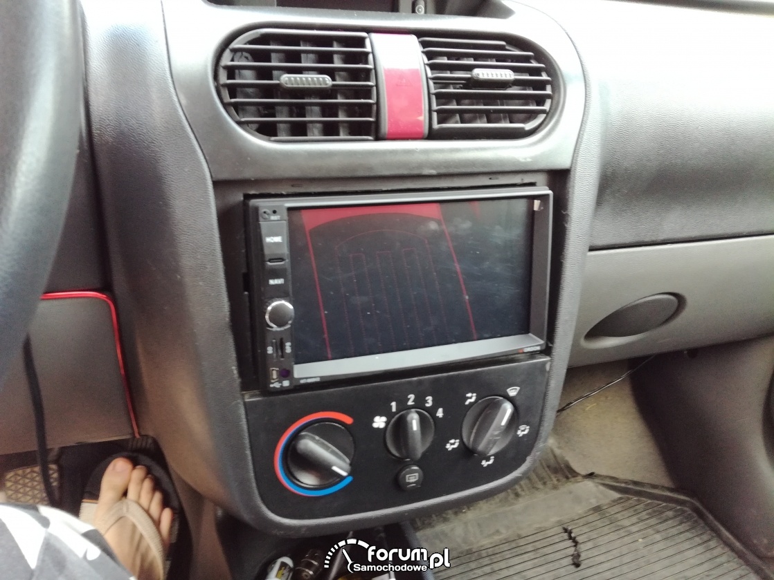 kamera cofania radio gps