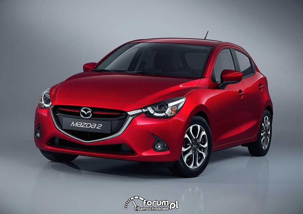 Mazda2, przód