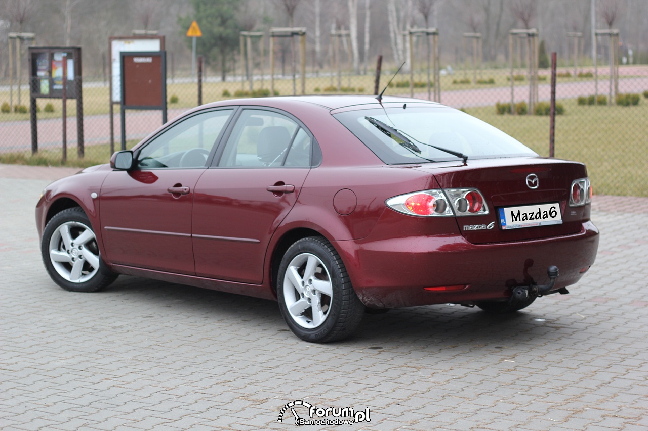 Mazda6, 2.0 diesel 136 KM, 2003 rok, bok zdjęcie Galeria