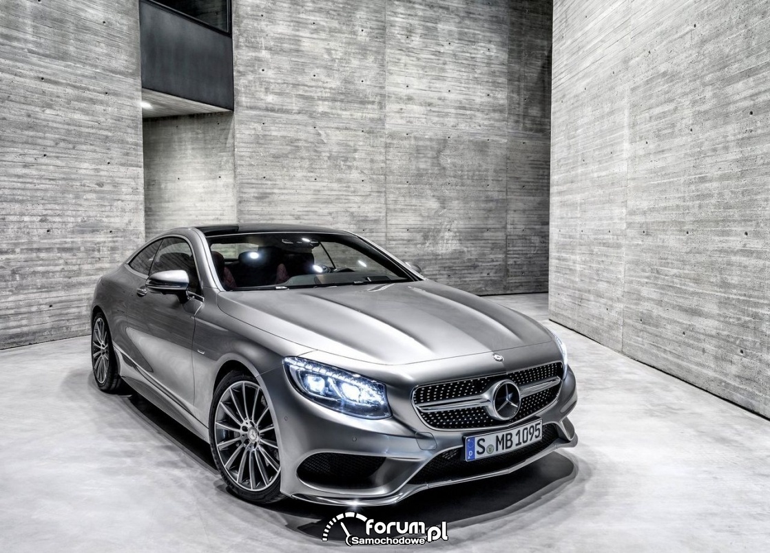 Mercedes-Benz S-Klasa Coupe ogólnie zewnatrz