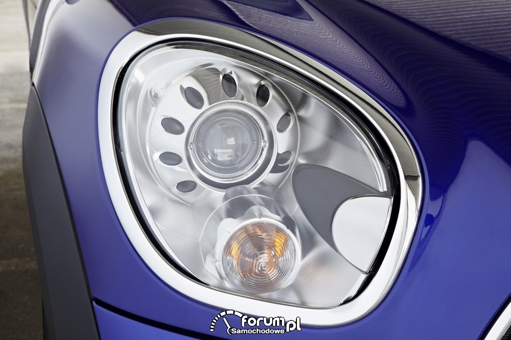 MINI Cooper S Paceman, przednie lampy