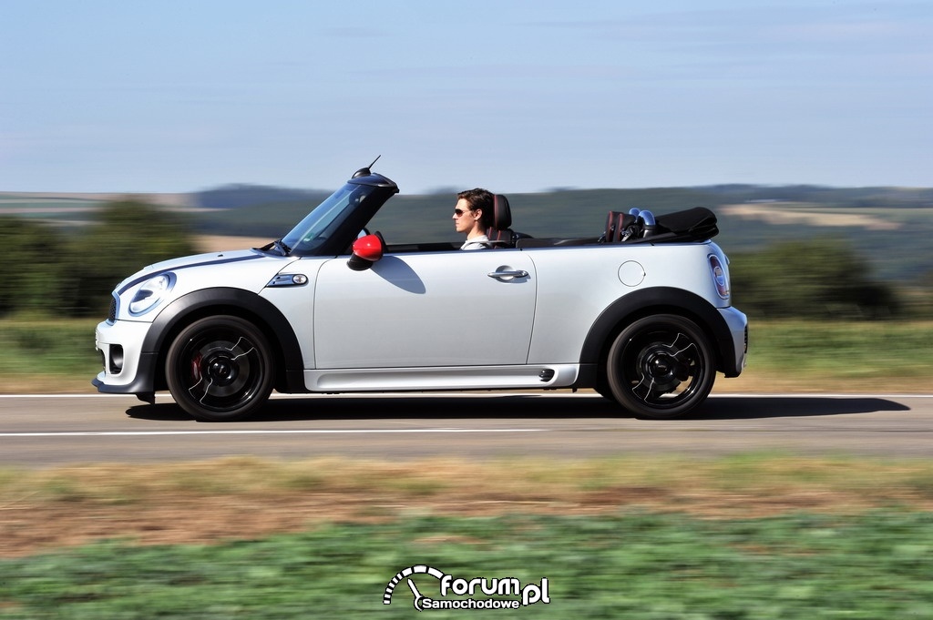 MINI John Cooper Works Convertible, bok