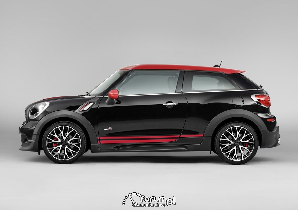 MINI John Cooper Works Paceman, bok