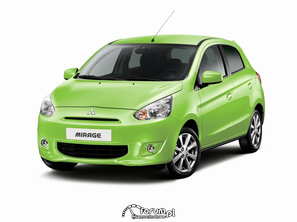 Mitsubishi Mirage, zielony