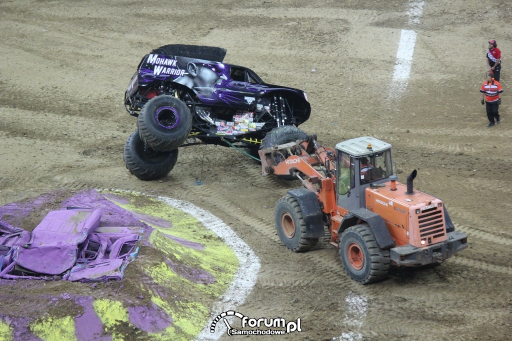 Przewracanie na koła Monster Truck'a - Mohawk Warrior