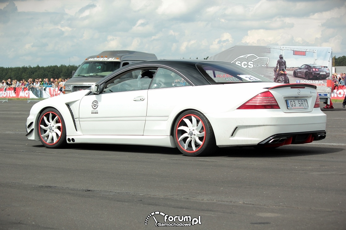 Mercedes CL55 AMG, bok