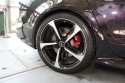 Audi RS czerwone zaciski hamulcowe