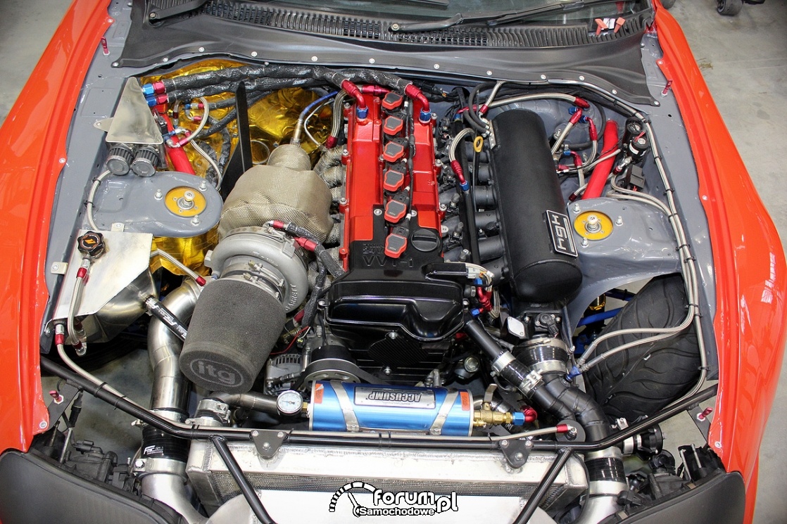 Silnik 2JZ GE nitrous Express Kit, 950KM 1100Nm, Toyota Supra