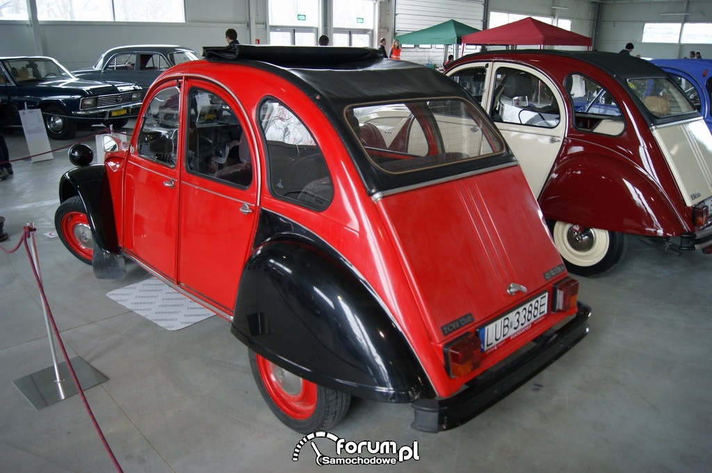 Citroen 2CV6, 1970 rok, tył