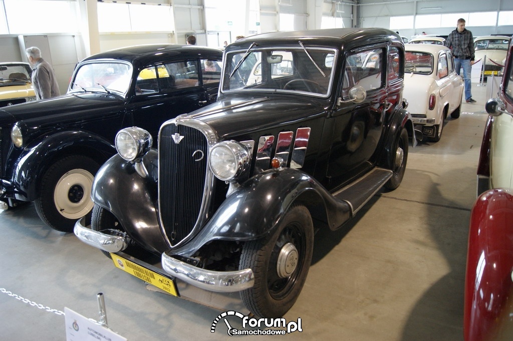 Polski Fiat 508 Junak, 1939 rok, przód