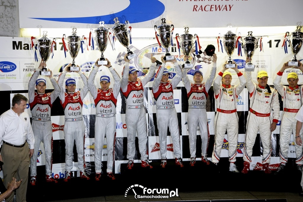 Audi MotorSport na podium, 1