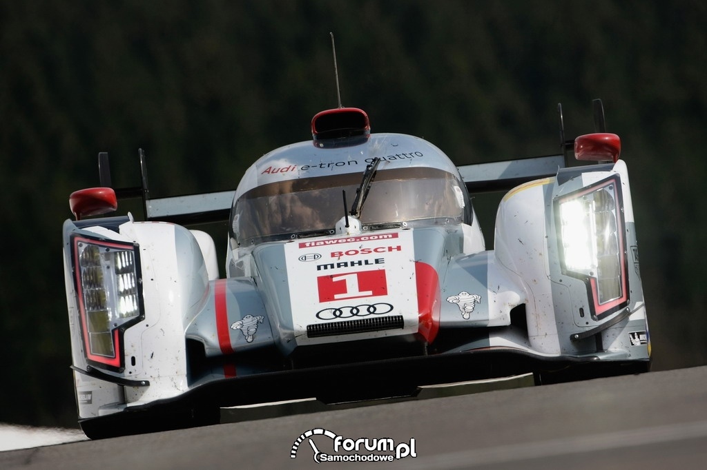 Audi R18 e-tron quattro, przód, nr 1