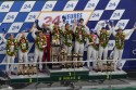 Audi Sport Team na podium, 24 godzinny wyścig Le Mans