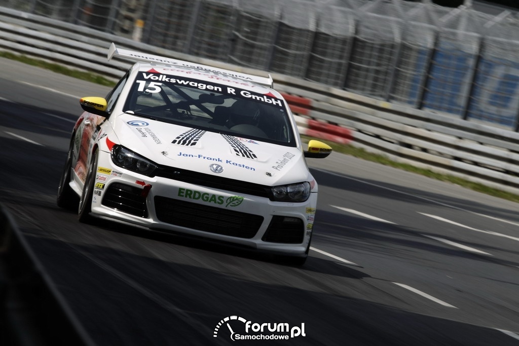 Scirocco R-Cup na torze Norisring, II miejsce Gładysza