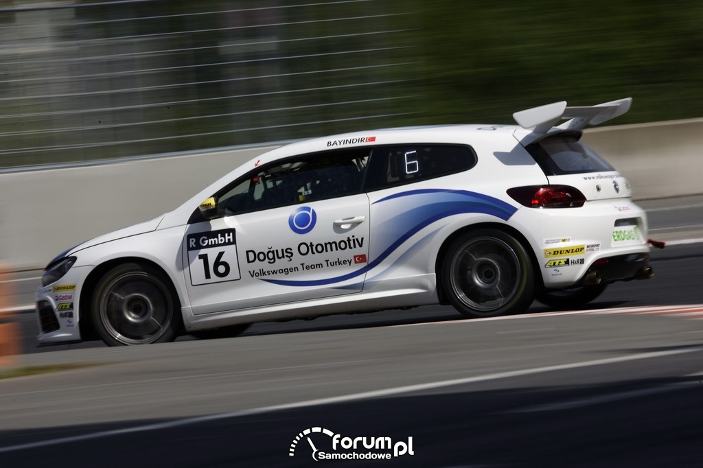 Scirocco R-Cup na torze Norisring, II miejsce Gładysza