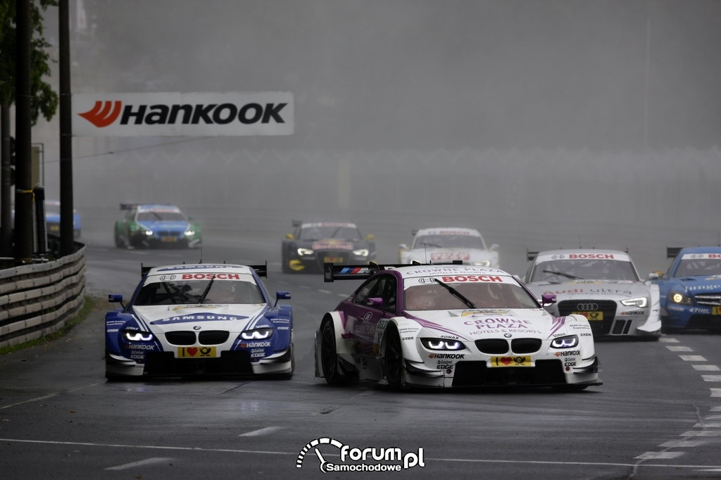 BMW, DTM na torze Norisring w Niemczech 2012