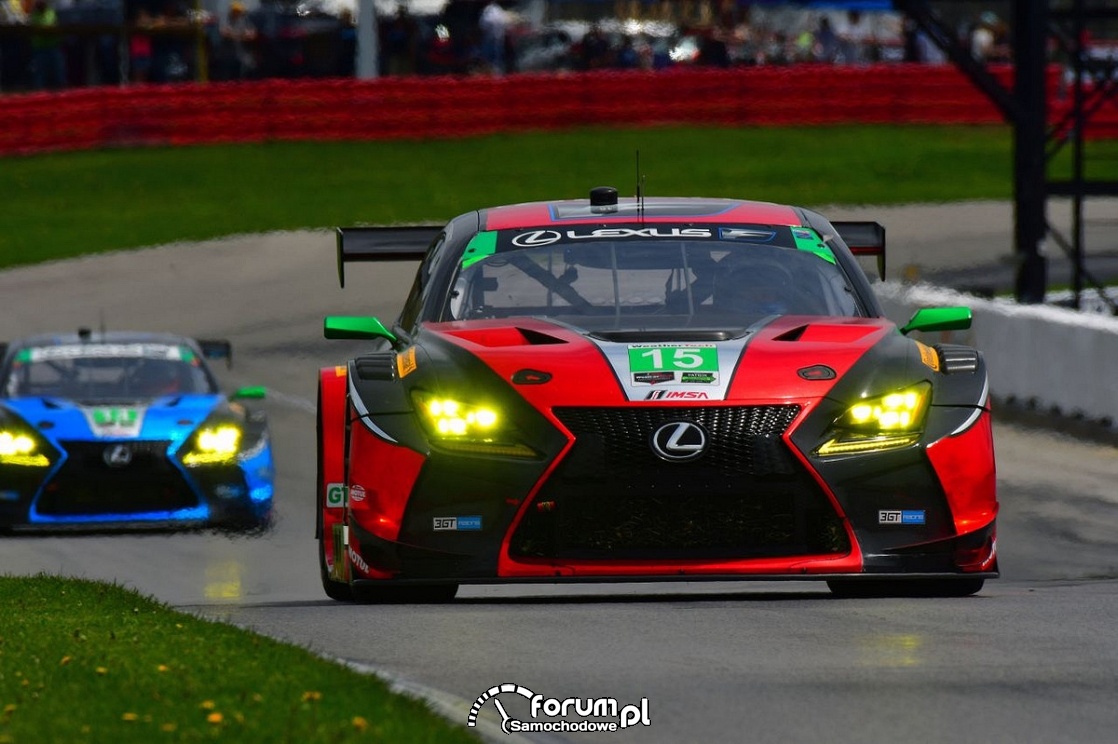 Lexus RC F GT3 triumfuje na torze w Ohio