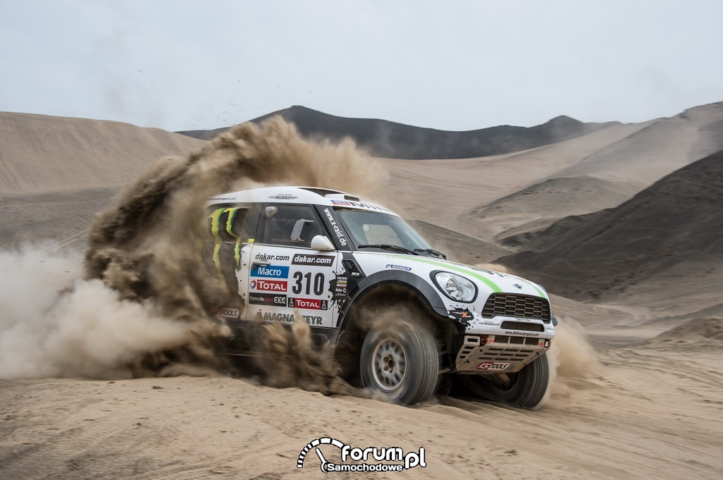 MINI ALL4 Racing w Rajdzie Dakar 2014