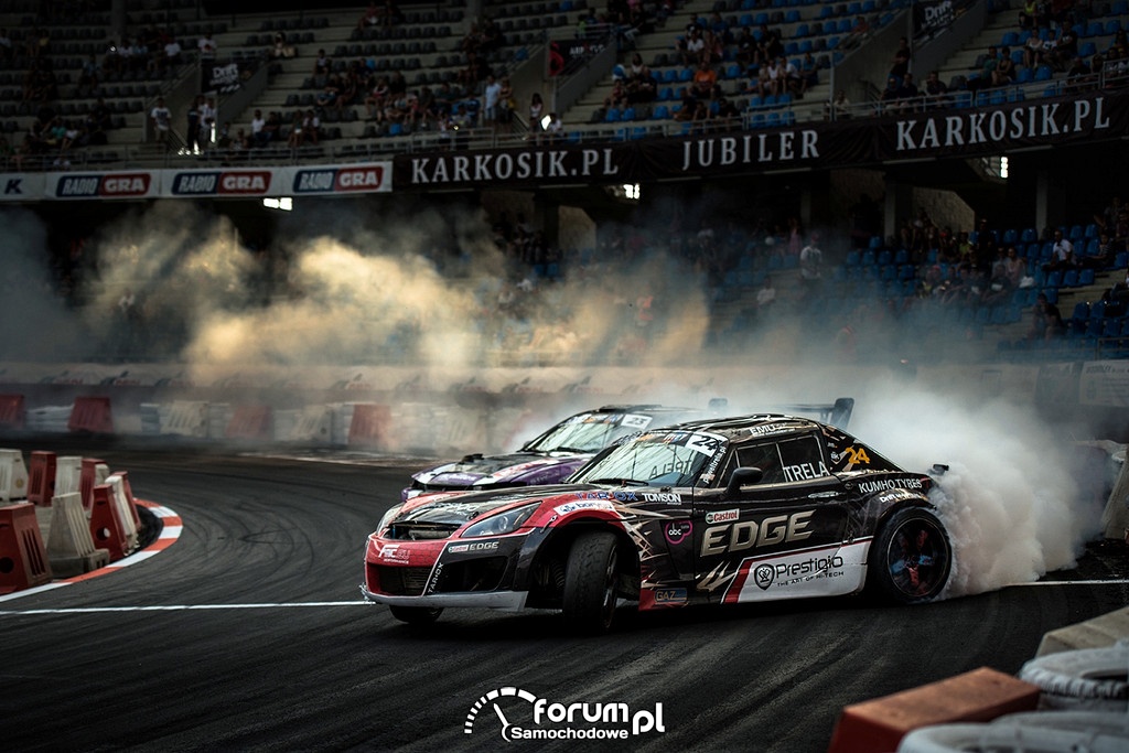 Paweł Trela trzeci w serii Eastern Europe Drift Championship