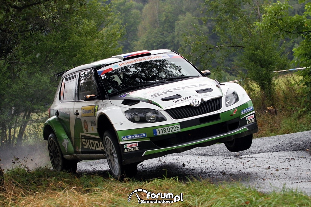 Skoda Fabia Super 2000 w Rajdzie Polski