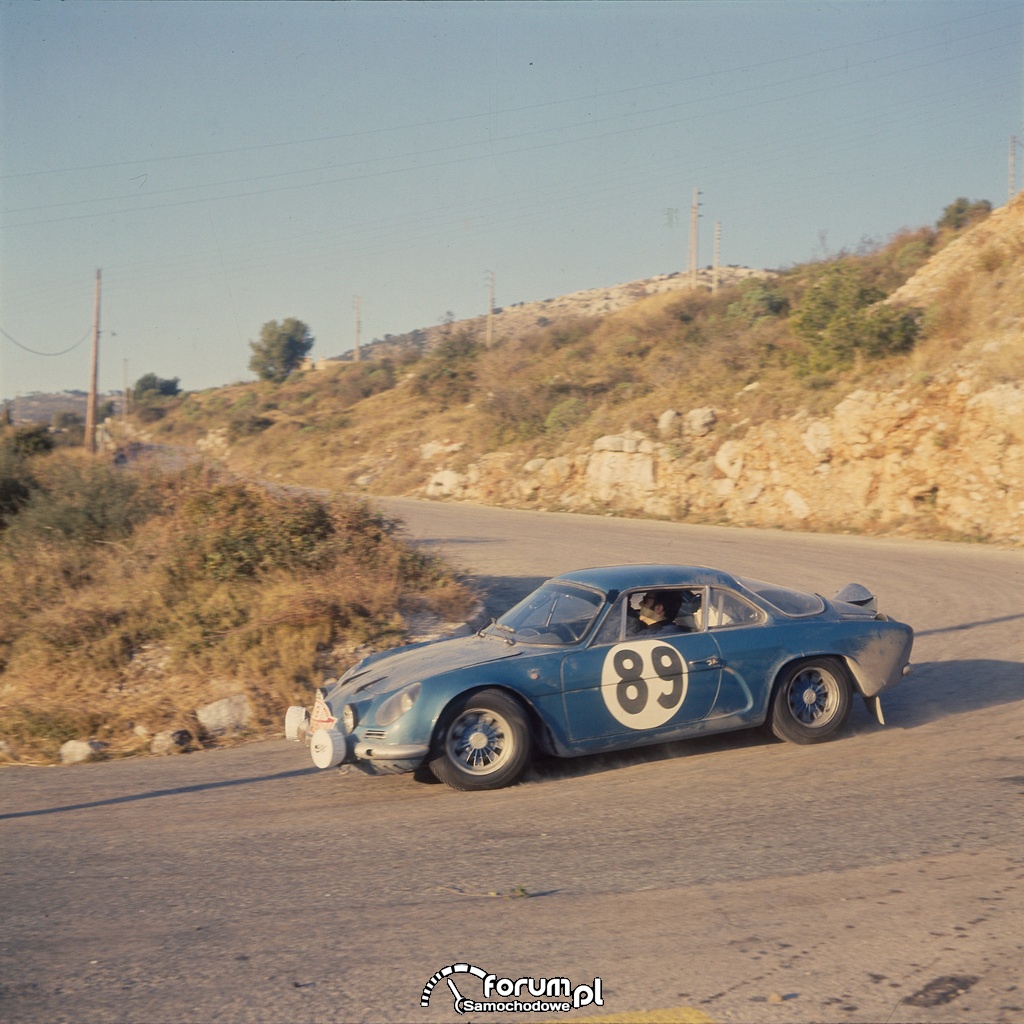 Renault Berlinette Alpine A110 i trochę historii w sporcie