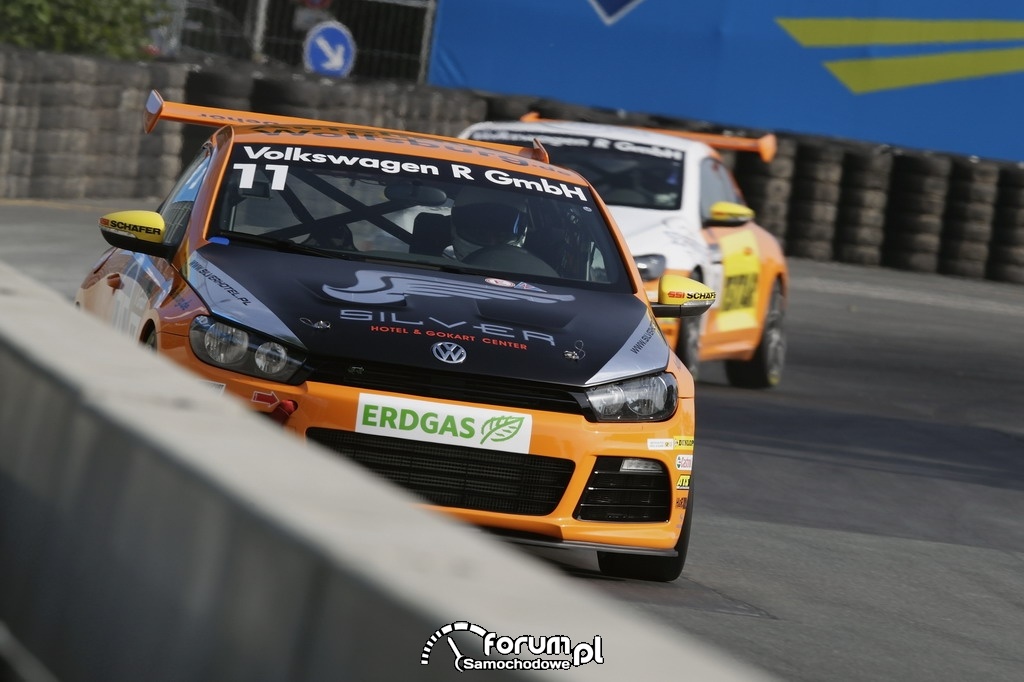 Scirocco R-Cup na torze Norisring, II miejsce Gładysza