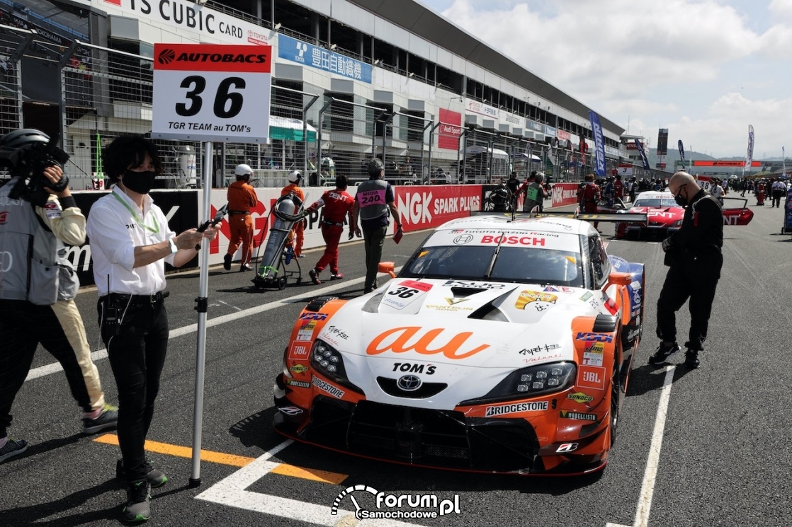 TGR Team au Tom's, Toyota GR Supra, Autobacs Super GT