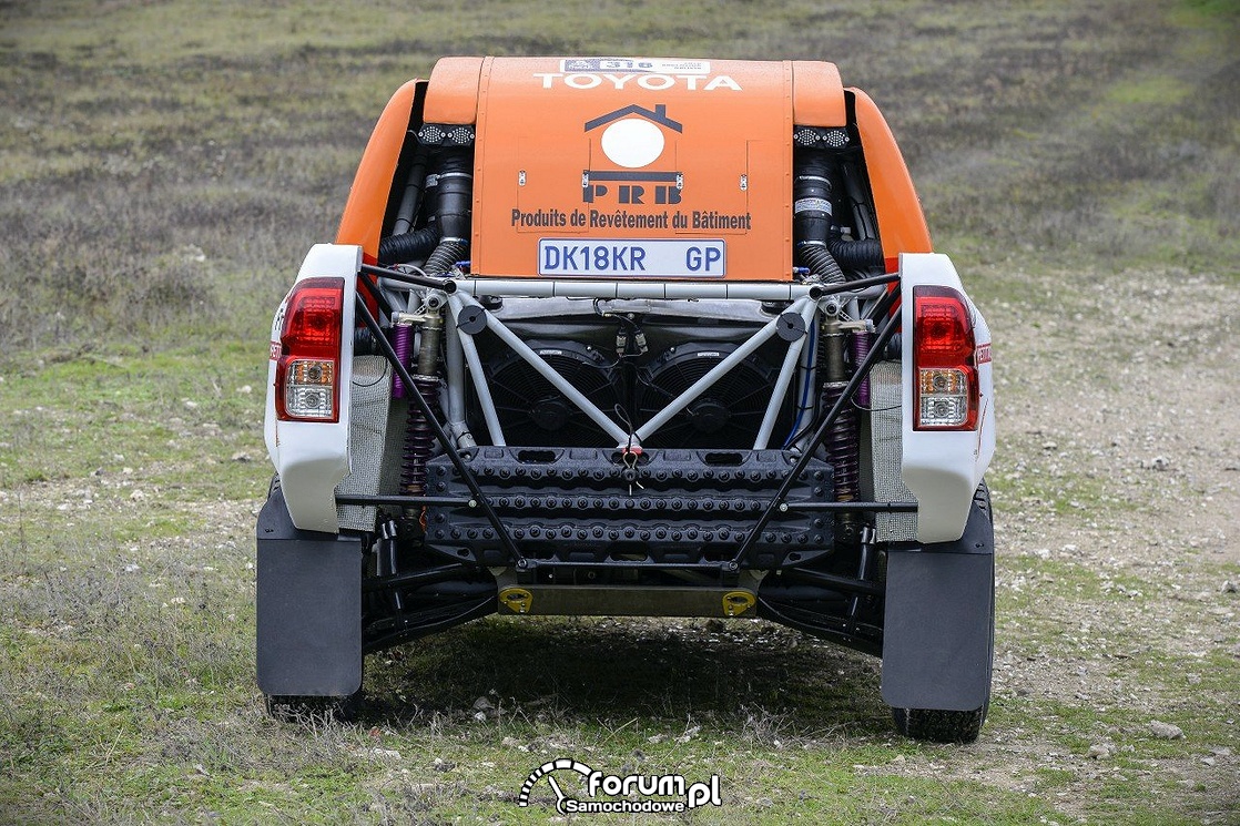 Prototypowy Hilux 4x4 w Rajdzie Dakar