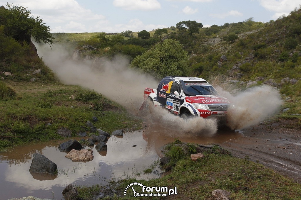 Toyota Hilux w Rajdzie Dakar 2013, zespół Małysz - Marton, 1