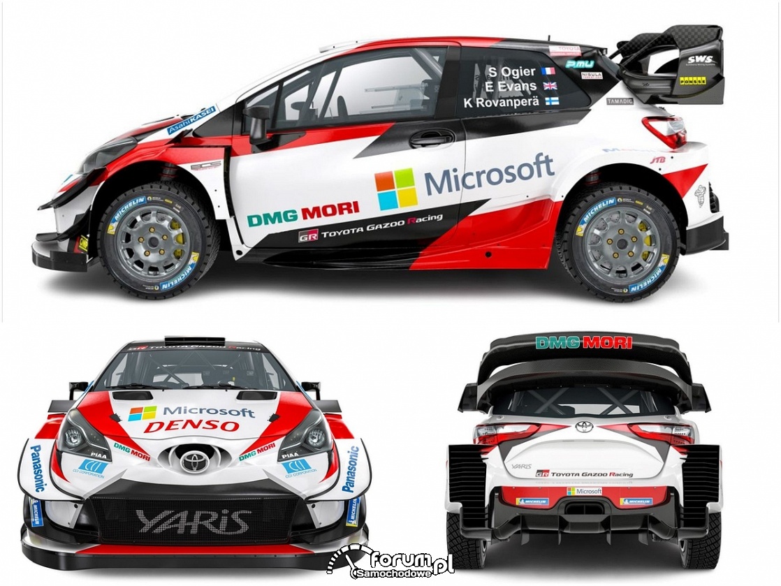 Zespół rajdowy Toyota Gazoo Racing na sezon 2020