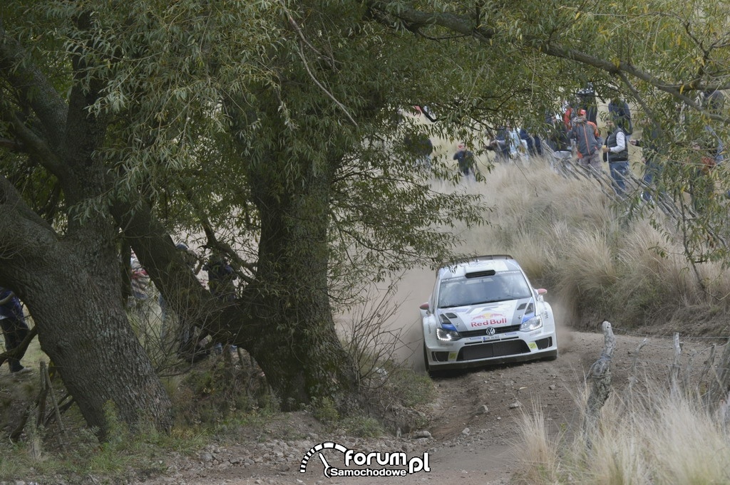 Rajd Argentyny - dwie załogi Volkswagena na podium