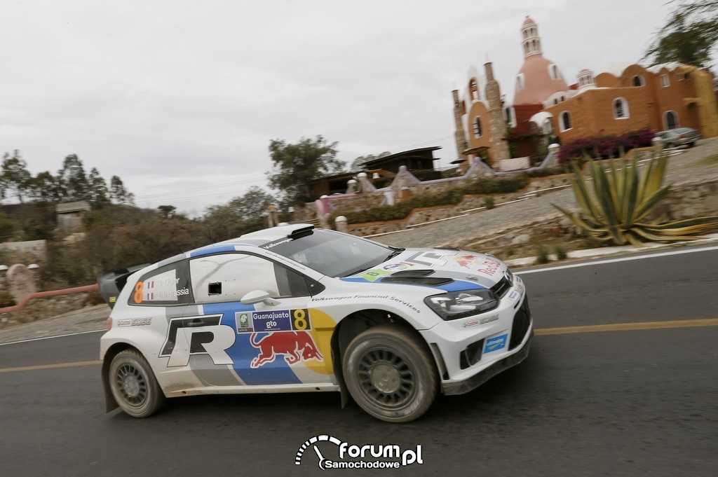 Volkswagen Polo R WRC, Rajd Meksyku, na asfalcie