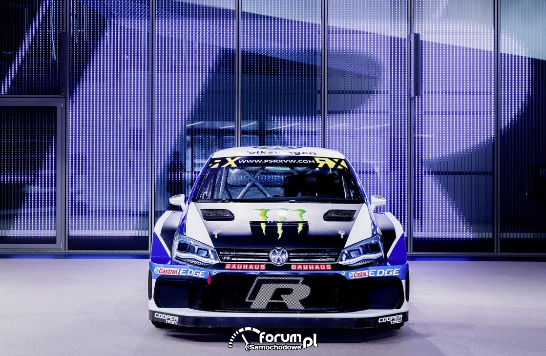 VW Polo R Supercar, przód