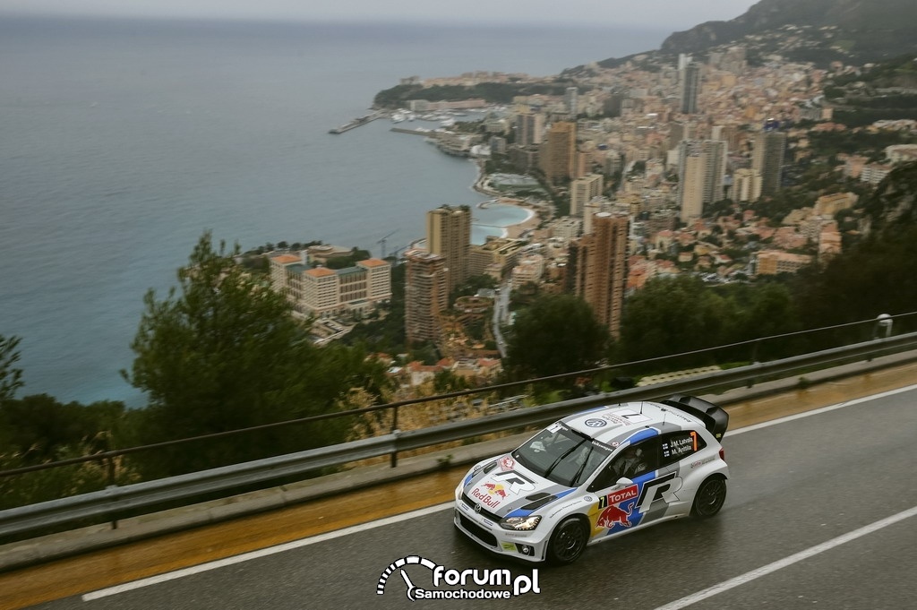 VW Polo R WRC, Rajd Monte Carlo 2013, panorama