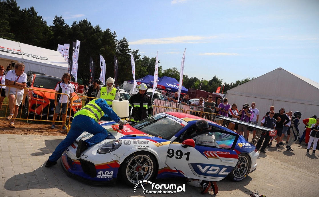 WSMP, Tor Poznań, Porsche, Pit-stop