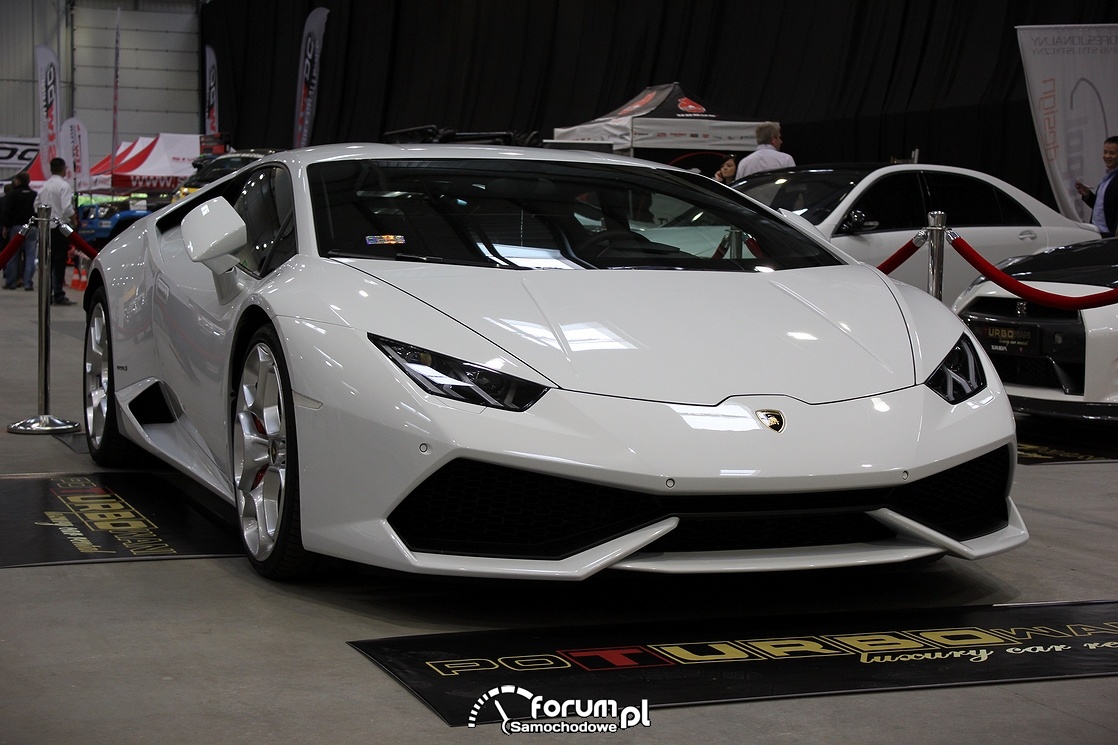 Lamborghini Huracan, przód