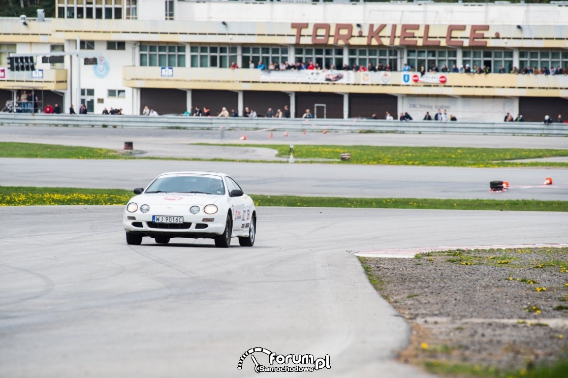 Toyota Celica na torze Kielce