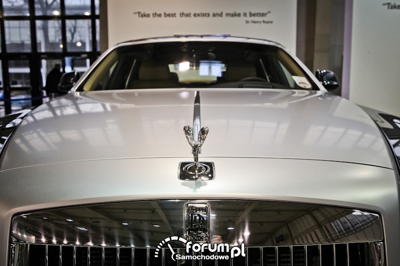 Rolls-Royce Ghost, logo na masce