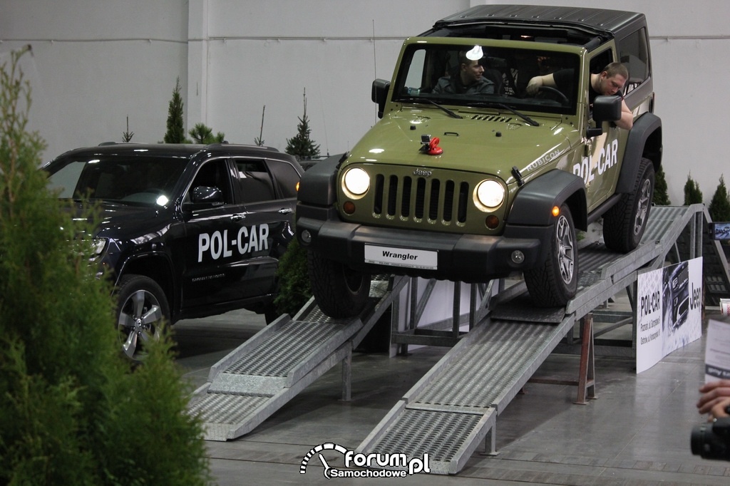 Jeep Wrangler Rubicon, rampa