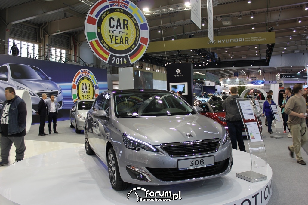 Peugeot 308, Car of the Year 2014