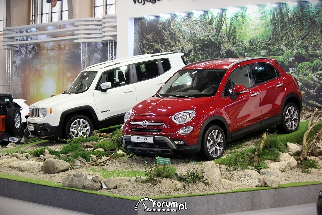 Jeep Renegade i Fiat 500X