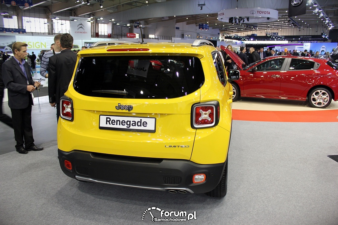 Jeep Renegade, tył