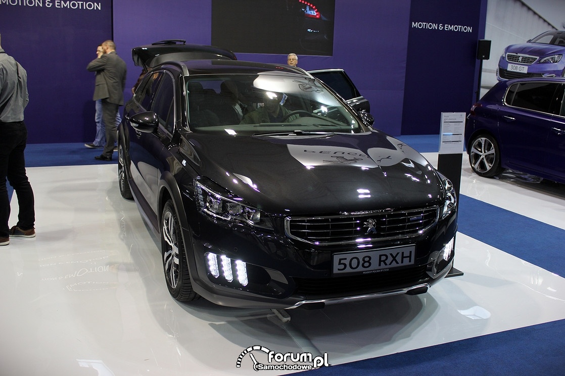 Peugeot 508 RXH, przód